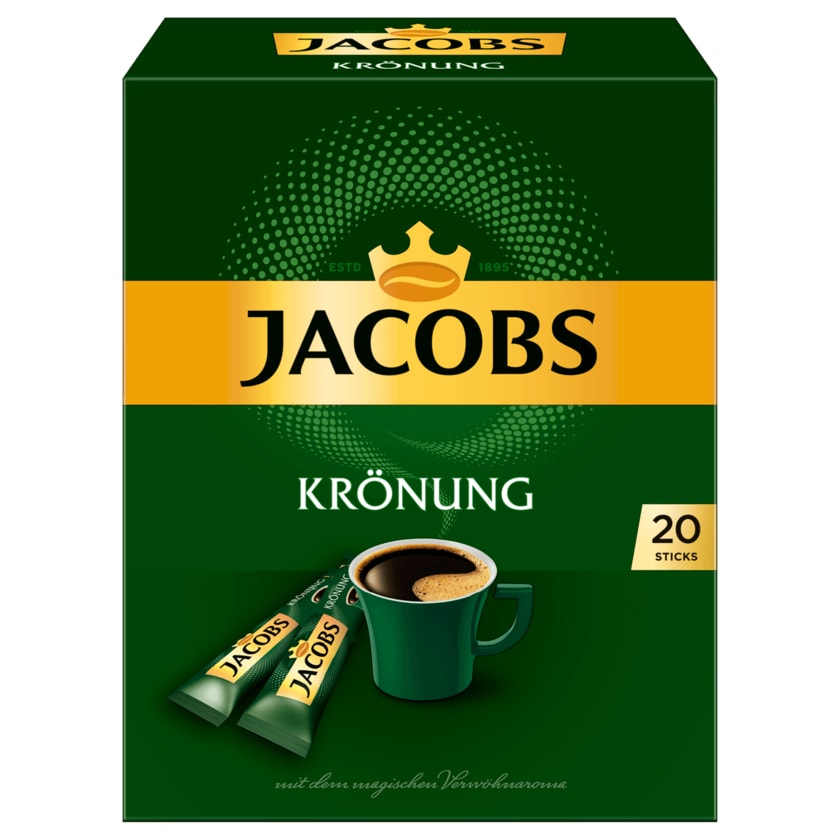 Jacobs Instantkaffe Krönung 20 Sticks, 36g